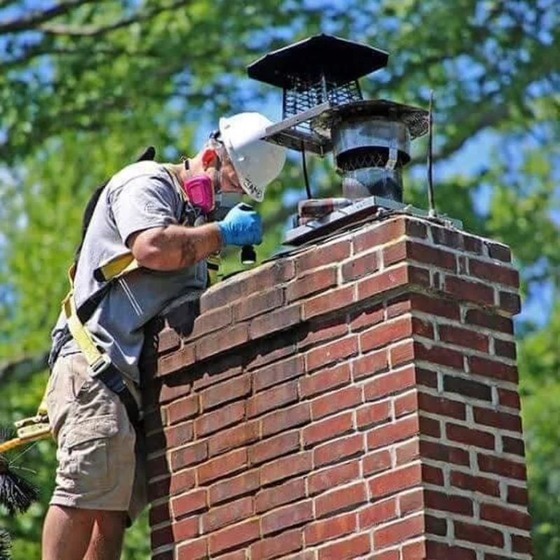 Chimney cleaning Wade Hampton Greenville SC
